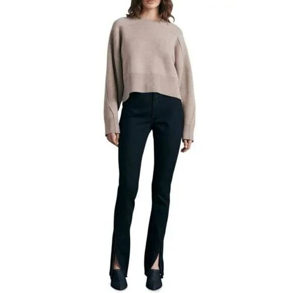 rag & bone Denim - Rag And Bone NWT Peyton Engineered Bootcut Jeans Mid Rise In Rinse Size 27